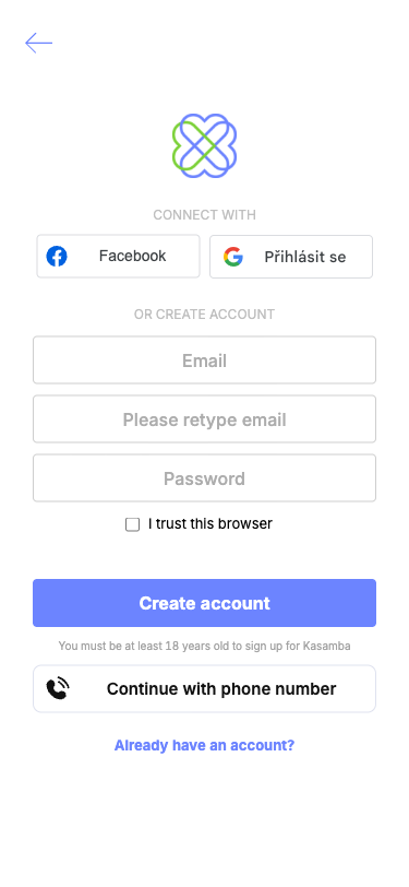 Krok 4: Chat CTA button (3 free min Live chat)