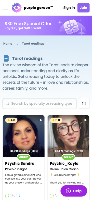 Krok 2: Tarot readings link v kategoriích