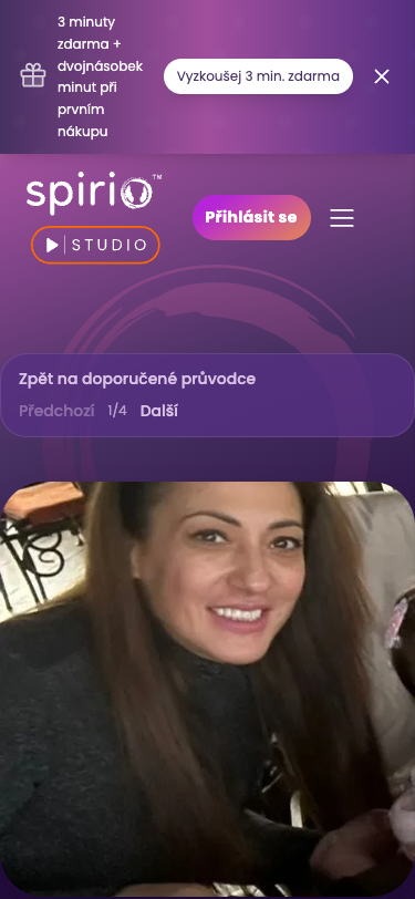 Krok 5: Karta průvodce Tinja Mandic (klik na celou kartu, ne na 'Zavolat')